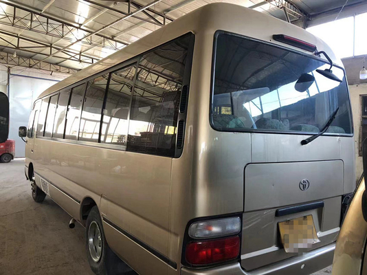 Autobús usado 30 asientos de Hiace del autobús del práctico de costa de Toyota con el motor diesel