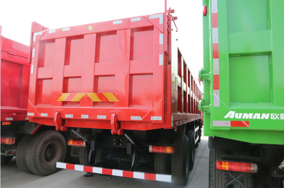 El camión volquete diesel del cubo de 25 metros cúbicos 15 toneladas carga el volquete 430hp de Rhd de la conducción a la derecha 8x4 del euro II
