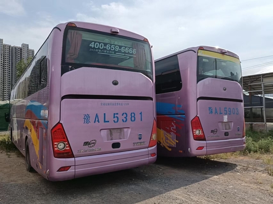 2014 autobús usado asientos de la mano de Bus Yutong ZK6122HQ segundos del coche del año 53 en buenas condiciones
