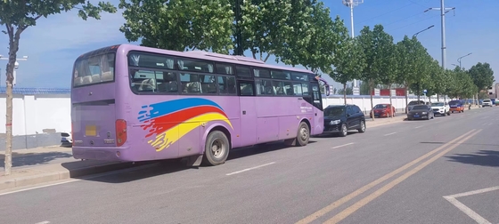 2014 años 45 Yutong usado los asientos transportan el diesel de Bus Front Engine Two Door LHD del coche de ZK6102D