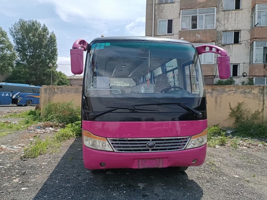 2016 autobús usado ZK6752D Mini Bus With Front Engine de Yutong del año 31 asientos para el transporte