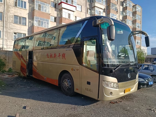 2014 coche de oro usado asientos LHD de Dragon Bus XML6113 del año 49 en buenas condiciones