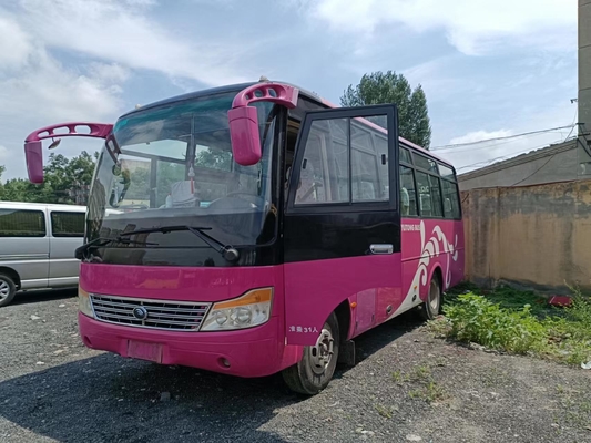 El pasajero Van ZK6752D del autobús de 31 Seater Mini Bus Yutong Front Engine utilizó el autobús escolar