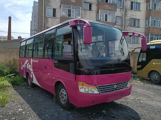 El pasajero Van ZK6752D del autobús de 31 Seater Mini Bus Yutong Front Engine utilizó el autobús escolar
