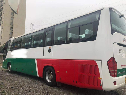 Autobús turístico ZK6122 del solo diseño de Decker Used Bus 54 Seater Yutong nuevo