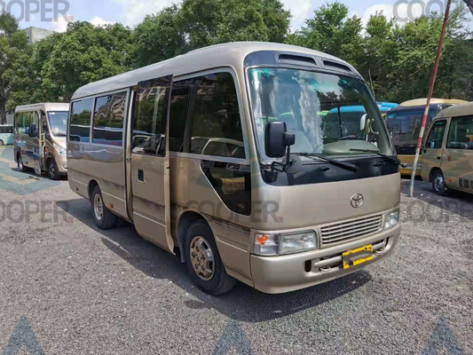 23-29 autobús usado práctico de costa usado asientos de Toyota del autobús de Toyota con la decoración interna de lujo
