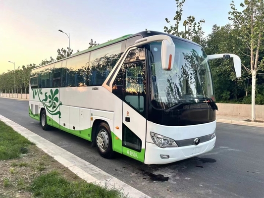 Autobús usado nueva llegada asientos Yutong ZK6119H de 2017 años 50 con la puerta doble para el autobús del viaje