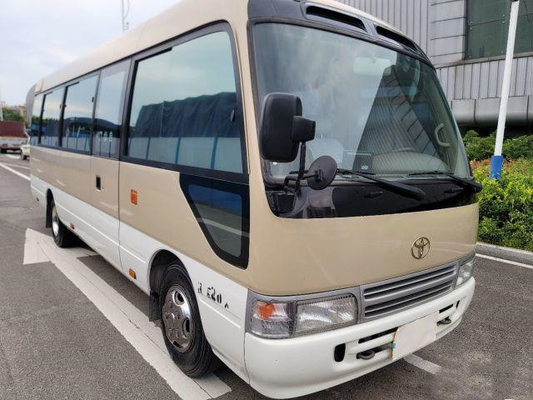 29seats utilizó el motor de gasolina de Mini Van Coach Bus Used 2TR del autobús del práctico de costa de Toyota
