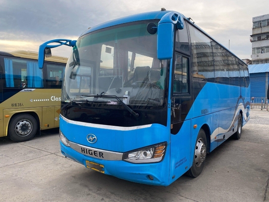 Un autobús más alto en mano euro diesel del estándar de emisión de Tanzania Weichai 245hp 38seats segundo