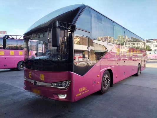 2017 motor diesel usado Seater del autobús ZK6128 de Yutong del año 46 en buenas condiciones