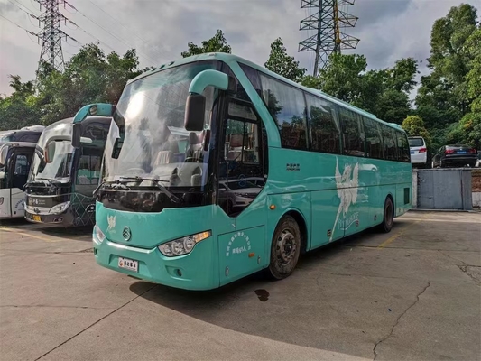 Año 2015 49 Seater utilizó Golden Dragon Bus XML6113 Second Hand Coach LHD con interior de lujo