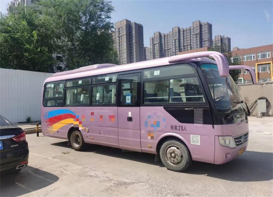 Euro diesel del autobús de Second Hand Yutong del coche 3 asientos 230kw de la emisión 28