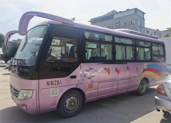Euro diesel del autobús de Second Hand Yutong del coche 3 asientos 230kw de la emisión 28