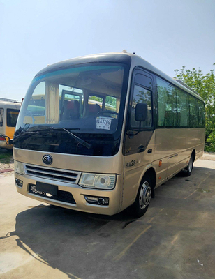 28 asientos utilizaron la ciudad Zk6729 de la mano de segundo de Yutong de la impulsión de la mano izquierda del bus turístico