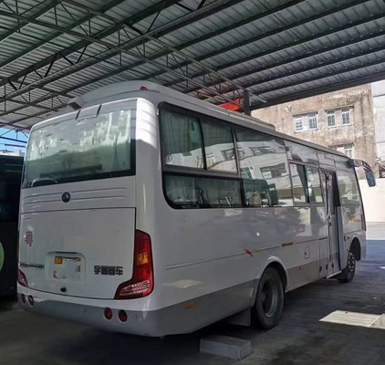 Asientos usados de la ciudad 1.6Kw 30 de la segunda mano del autobús de Yutong del pasajero que viajan