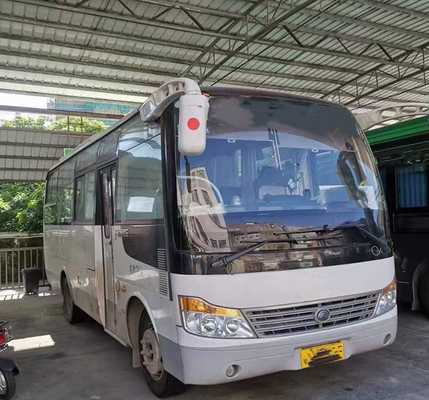 Asientos usados de la ciudad 1.6Kw 30 de la segunda mano del autobús de Yutong del pasajero que viajan