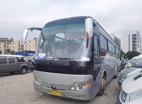 Mano usada 47seats Zk6770 del autobús segundo de Yutong del motor diesel de Yuchai