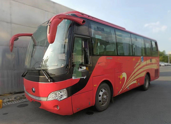 El autobús usado conducción a la derecha de Yutong del pasajero en segundo lugar da a 30 asientos 3150 milímetros