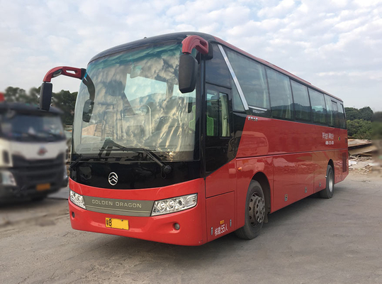 Asientos usados Kinglong del coche 197kw 55 de la ciudad de la segunda mano del autobús del pasajero del motor diesel