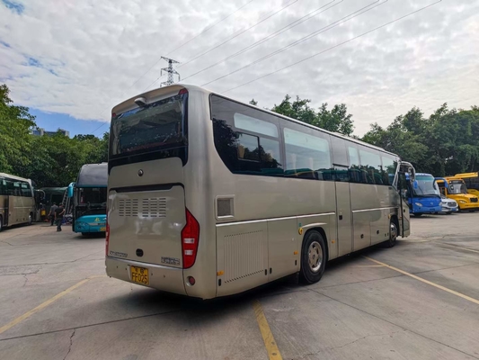 Transporte usado del pasajero del autobús del viajero de Yutong de la segunda mano 46 asientos 16000kg