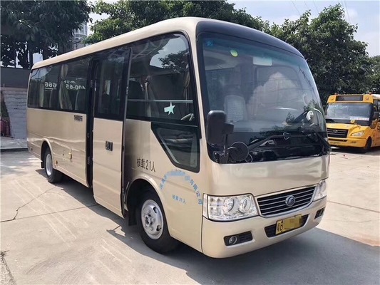 Coche usado Rhd Lhd de la ciudad de los asientos del autobús 21 del pasajero de Yutong de la segunda mano