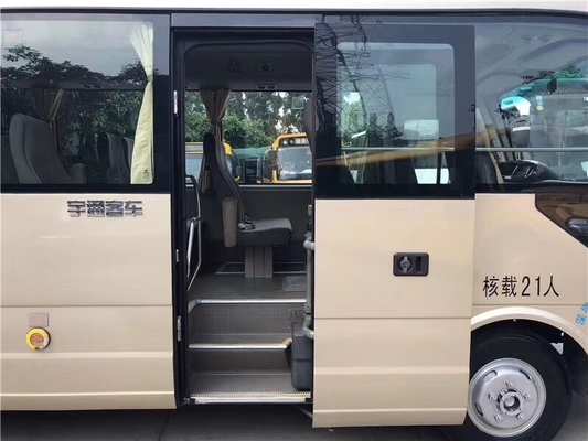 Coche usado Rhd Lhd de la ciudad de los asientos del autobús 21 del pasajero de Yutong de la segunda mano