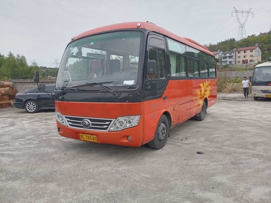 Emisión usada del transporte del pasajero del autobús del viajero de Yutong de la segundo mano del euro 3