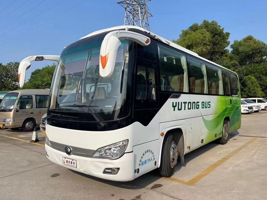 2015 coche usado viajero de la emisión del euro 3 de la mano del autobús segundo de Yutong del pasajero