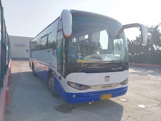 Suspensión 46seats del airbag del motor LCK6100 de Yuchai del autobús de Zhongtong del viaje de la segunda mano
