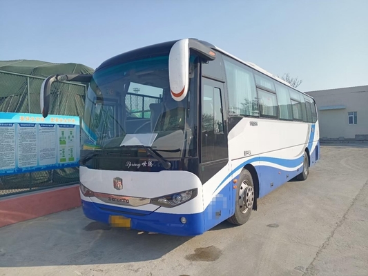 Suspensión 46seats del airbag del motor LCK6100 de Yuchai del autobús de Zhongtong del viaje de la segunda mano