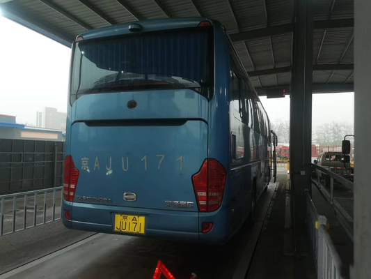 El autobús de lujo de Yutong de la mano de los asientos de Bus Rhd Lhd 55 del coche utilizó en segundo lugar el autobús del centro urbano en venta