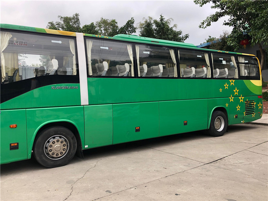 Autobús diesel de lujo de las buenas condiciones de la calidad de Kinglong del autobús de Rhd Lhd de los asientos de Bus Second Hand 51 del coche