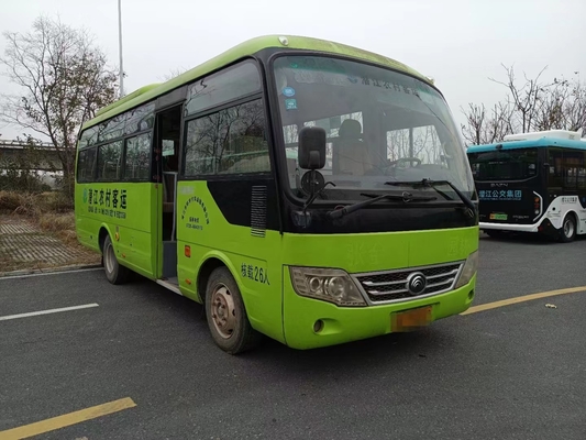 Mini Coach usado ZK6729d Youtong Front Engine Yuchai 4buses en existencia 26seats