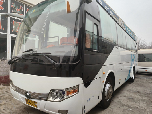 sola cubierta de los 2dos de la mano del autobús ZK6107 en segundo lugar de la mano de Yutong del coche asientos de Buses 47