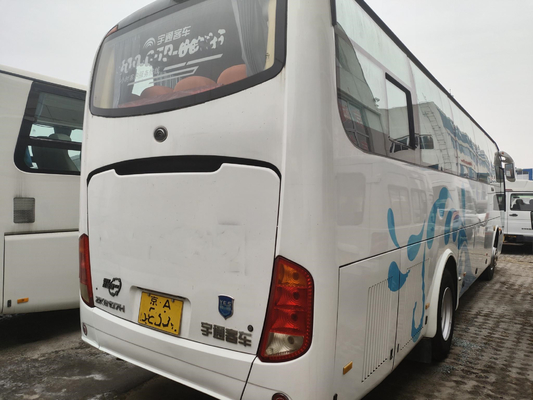 sola cubierta de los 2dos de la mano del autobús ZK6107 en segundo lugar de la mano de Yutong del coche asientos de Buses 47