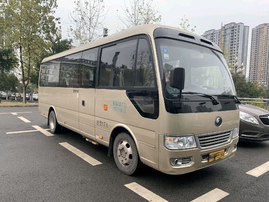 Mano 17 Seater de la gasolina 2018 de la transmisión automática de Yutong T7 17seats del autobús del motor diesel segundo