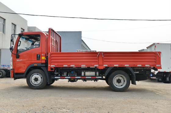 Lhd utilizó el motor diesel de la descarga 160hp Howo Mini Dump Truck For Sale del camión