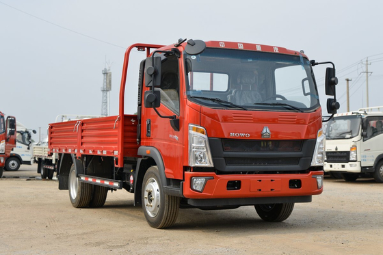 Lhd utilizó el motor diesel de la descarga 160hp Howo Mini Dump Truck For Sale del camión