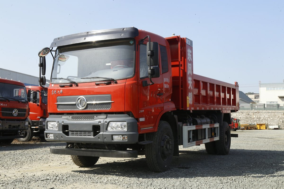 2das toneladas de Dongfeng de las buenas condiciones 8 - 10 de los camiones volquete de mano de camiones ligeros 160hp de la marca 4x2