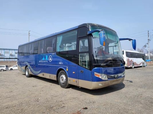 El autobús en venta 51 Seaters del pasajero de Yutong de la segunda mano modela a Zk 6127