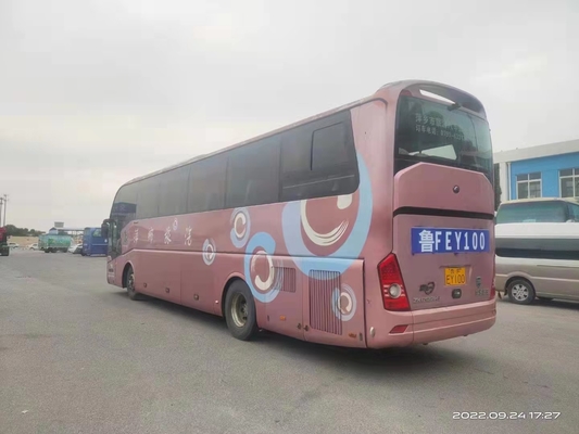 El autobús en venta 51 Seaters del pasajero de Yutong de la segunda mano modela a Zk 6122