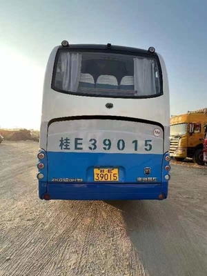 El autobús de lujo usado 2014 años Yutong Zk6120 utilizó la dirección del autobús LHD de Seater del autobús 55 del pasajero