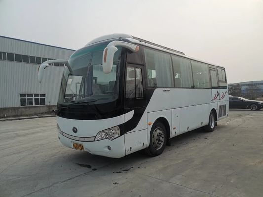 Ventana ZK6888 del sello del motor 162kw del autobús 45seats 2+3layout Yuchai de Yutong del autobús de la segunda mano