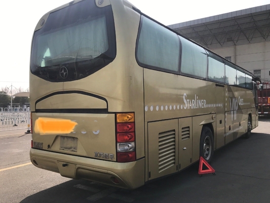 El bus turístico usado utilizó el motor lujoso del norte de Wechai de la puerta del viaje 39seats Moddle del autobús Bfc6120t