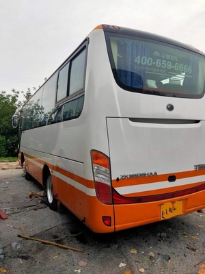 El coche usado Yutong Bus ZK6808HAA 33 asienta el aire acondicionado del motor de Yuchai