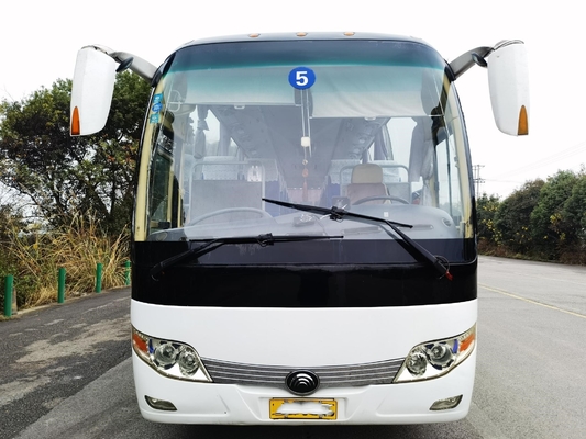 Reinstalación media del motor de Yuchai de la puerta del autobús ZK6107HB de la mano de Yutong segundo en la emisión del EURO IV