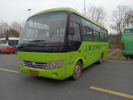 Segunda mano Mini Bus 26 Seater 2015 autobús Front Engine Used Supplier del año ZK6729