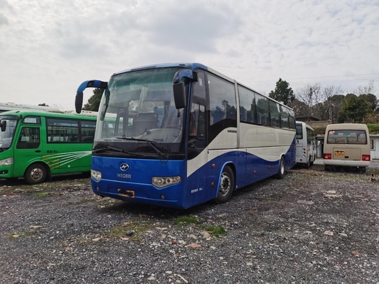 El autobús usado del pasajero utilizó un motor más alto 347kw 50seats del autobús KLQ6129KAE41 Yuchai