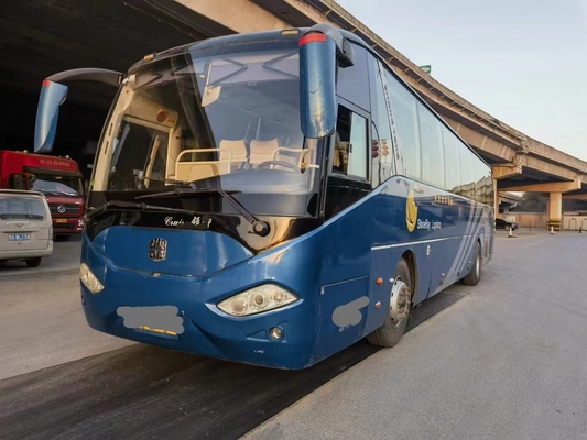 Wechai utilizó al coche Bus 2015 autobús usado usado Seat del pasajero de Zhongtong ZLCK6120 del año 55 chasis de acero