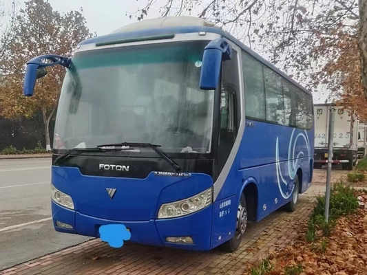 Impulsión usada 37 asientos de la mano izquierda del autobús y del autobús BJ6850 de Yuchai Engine Used Foton del coche